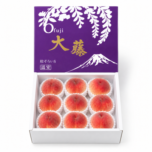 大藤（山梨県産、桃2kg）化粧箱